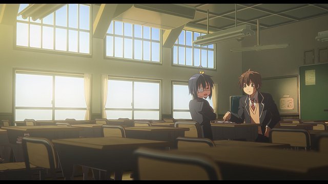 廃校の小学校教室